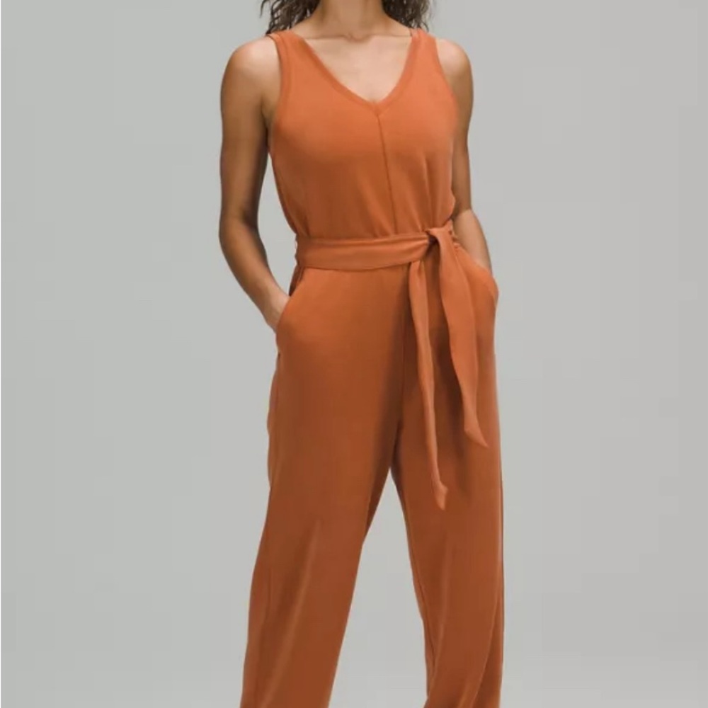 lululemon Ease of it All V-Neck Jumpsuit *size 10